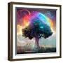 Rainbow Tree-null-Framed Art Print