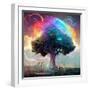 Rainbow Tree-null-Framed Art Print