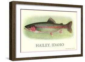 Rainbow Trout, Hailey-null-Framed Art Print