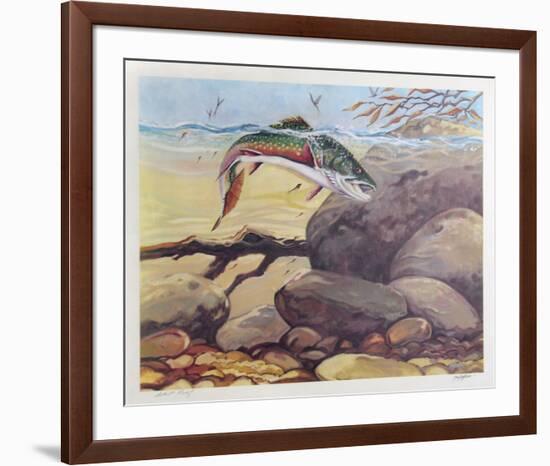 Rainbow Trout-Bill Elliot-Framed Collectable Print