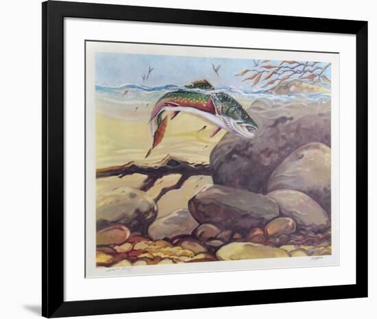 Rainbow Trout-Bill Elliot-Framed Collectable Print