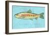 Rainbow Trout-John Golden-Framed Giclee Print