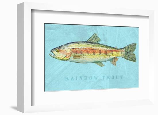 Rainbow Trout-John W^ Golden-Framed Art Print