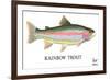 Rainbow Trout-Mark Frost-Framed Giclee Print