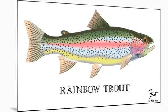 Rainbow Trout-Mark Frost-Mounted Giclee Print