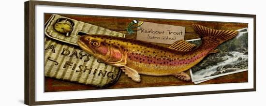 Rainbow Trout-Kate Ward Thacker-Framed Premium Giclee Print