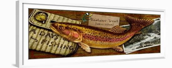 Rainbow Trout-Kate Ward Thacker-Framed Premium Giclee Print