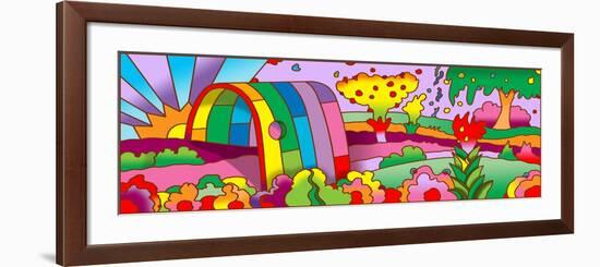 Rainbow Tunnel-Howie Green-Framed Giclee Print