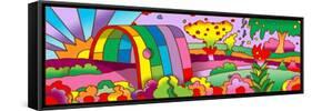 Rainbow Tunnel-Howie Green-Framed Stretched Canvas