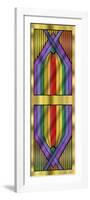 Rainbow Wall Hanging-Art Deco Designs-Framed Giclee Print