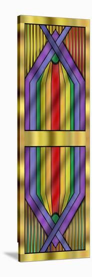 Rainbow Wall Hanging-Art Deco Designs-Stretched Canvas
