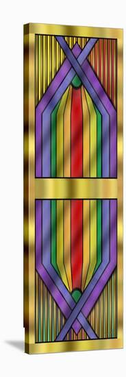 Rainbow Wall Hanging-Art Deco Designs-Stretched Canvas