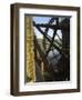 Rainbow, Water Wheel on the Orontes River, Hama, Syria, Middle East-Christian Kober-Framed Photographic Print