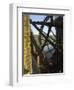 Rainbow, Water Wheel on the Orontes River, Hama, Syria, Middle East-Christian Kober-Framed Photographic Print