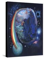 Rainbow Wizard-Judy Mastrangelo-Stretched Canvas