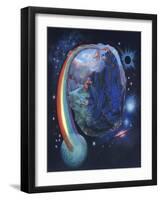 Rainbow Wizard-Judy Mastrangelo-Framed Giclee Print