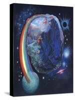 Rainbow Wizard-Judy Mastrangelo-Stretched Canvas