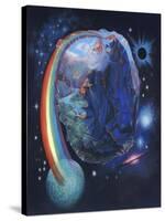 Rainbow Wizard-Judy Mastrangelo-Stretched Canvas