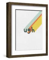 Rainbow Words II-Moira Hershey-Framed Art Print