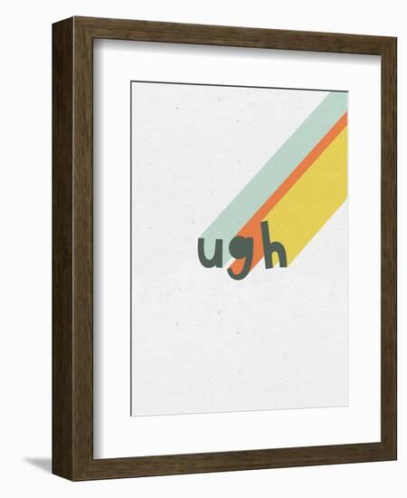 Rainbow Words II-Moira Hershey-Framed Art Print