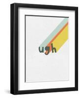 Rainbow Words II-Moira Hershey-Framed Art Print