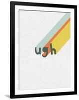 Rainbow Words II-Moira Hershey-Framed Art Print