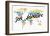 Rainbow World I Adventure-Wild Apple Portfolio-Framed Art Print