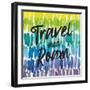 Rainbow World III Travel-Wild Apple Portfolio-Framed Art Print