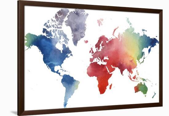 Rainbow World-Grace Popp-Framed Art Print