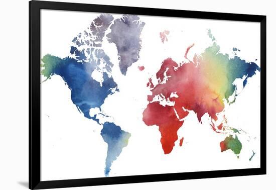 Rainbow World-Grace Popp-Framed Art Print