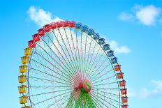 Ferris Wheel-rainbow33-Photographic Print