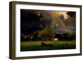 Rainbow-George Inness-Framed Giclee Print