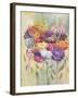 Raindrop Blooms-Lora Gold-Framed Art Print