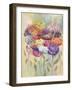 Raindrop Blooms-Lora Gold-Framed Art Print