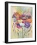 Raindrop Blooms-Lora Gold-Framed Art Print