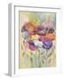 Raindrop Blooms-Lora Gold-Framed Art Print