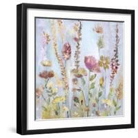 Raindrop Garden-Lora Gold-Framed Art Print