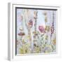 Raindrop Garden-Lora Gold-Framed Art Print