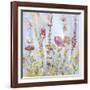 Raindrop Garden-Lora Gold-Framed Art Print