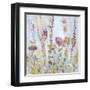 Raindrop Garden-Lora Gold-Framed Art Print