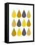 Raindrops II-Chariklia Zarris-Framed Stretched Canvas