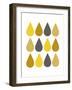 Raindrops II-Chariklia Zarris-Framed Art Print