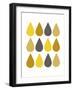 Raindrops II-Chariklia Zarris-Framed Art Print