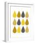 Raindrops II-Chariklia Zarris-Framed Art Print