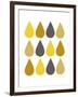 Raindrops II-Chariklia Zarris-Framed Art Print