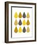 Raindrops II-Chariklia Zarris-Framed Art Print