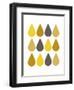 Raindrops II-Chariklia Zarris-Framed Art Print