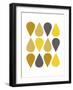 Raindrops III-Chariklia Zarris-Framed Art Print