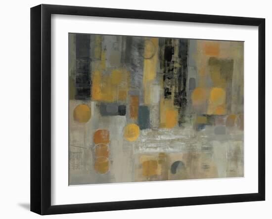 Raindrops on the Street-Silvia Vassileva-Framed Premium Giclee Print