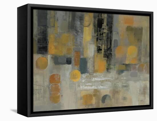 Raindrops on the Street-Silvia Vassileva-Framed Stretched Canvas